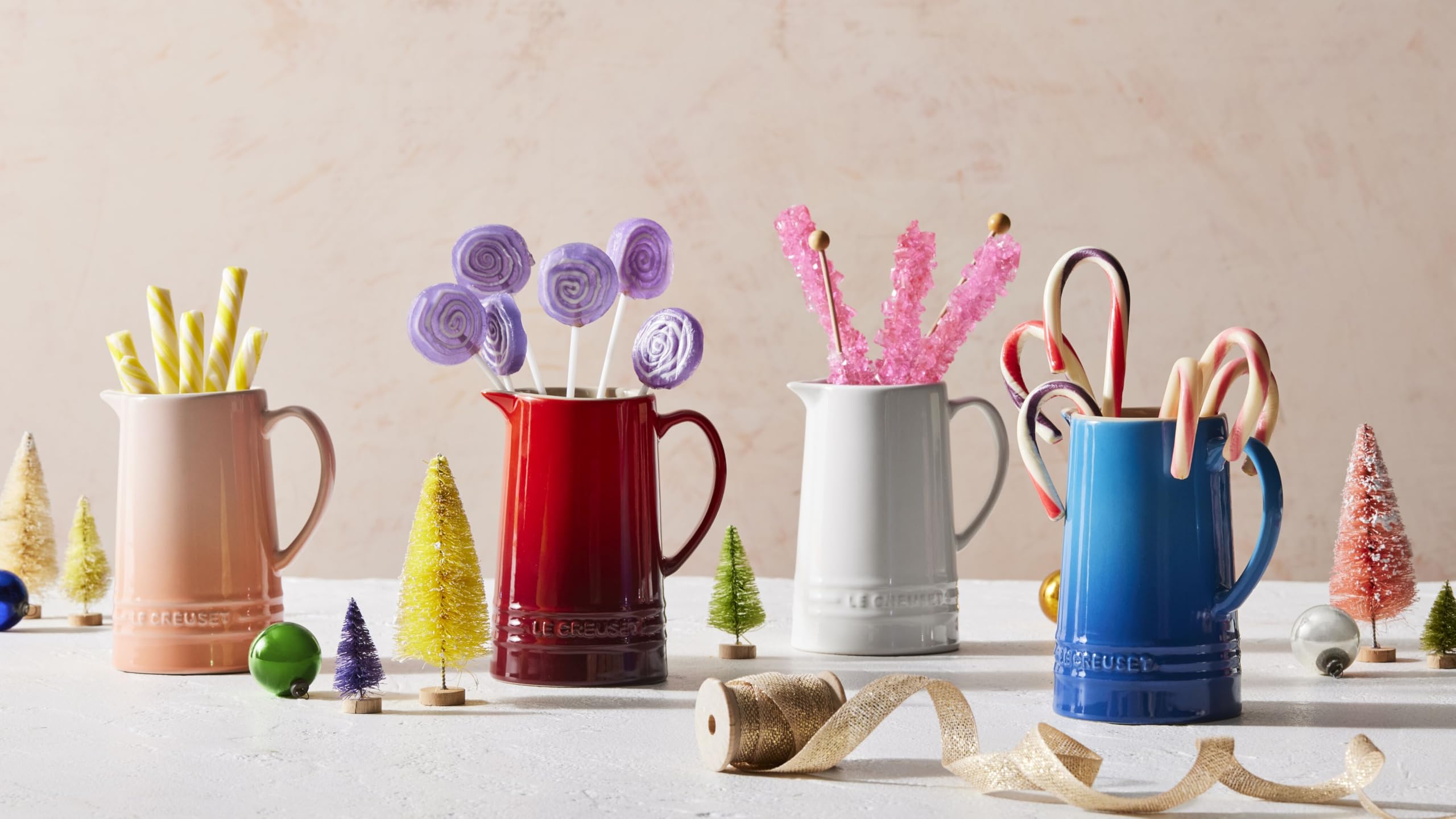 Amazon.com: Le Creuset Stoneware Small Pitcher, 10 oz., Marseille